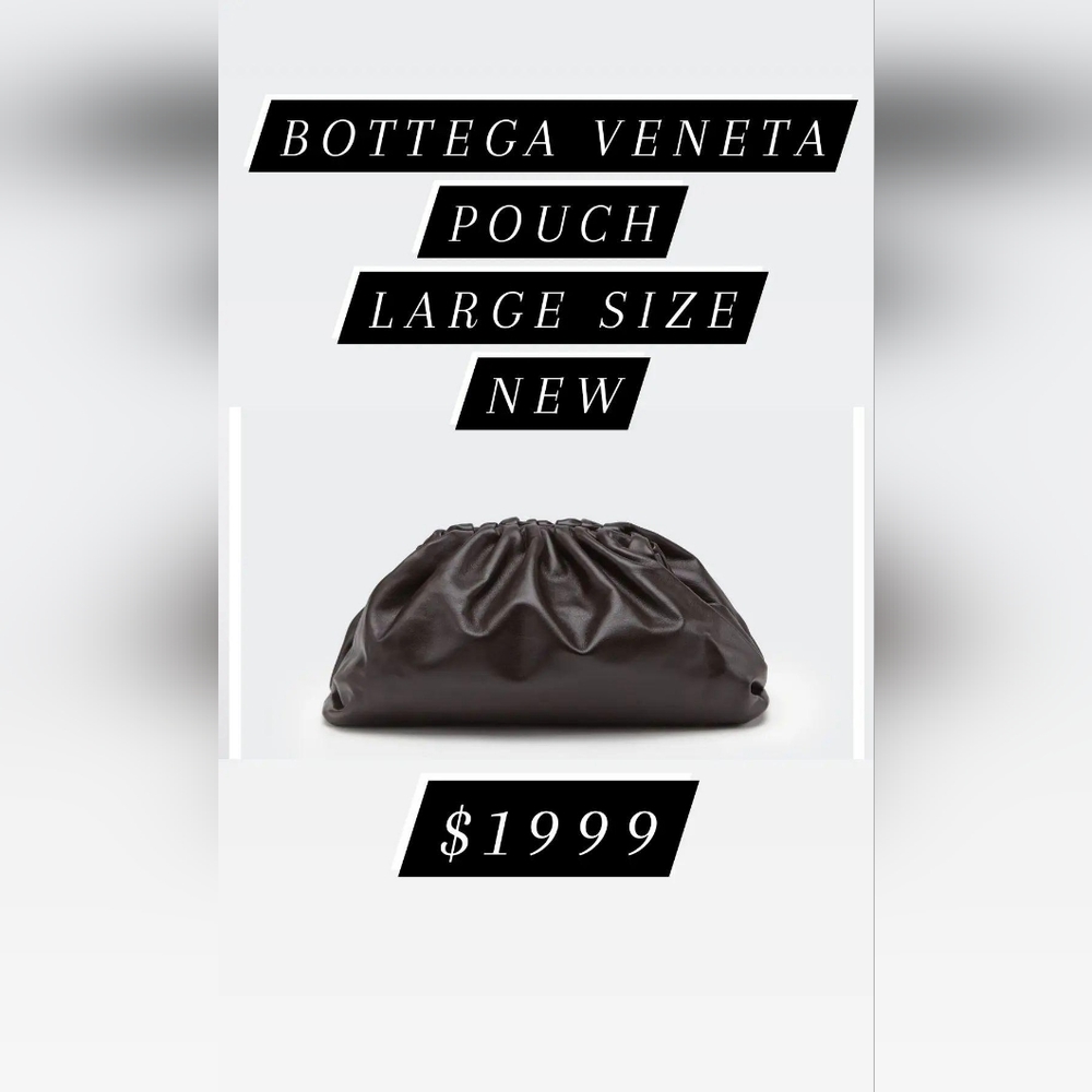 Bottega Veneta large pouch $1699 on IG